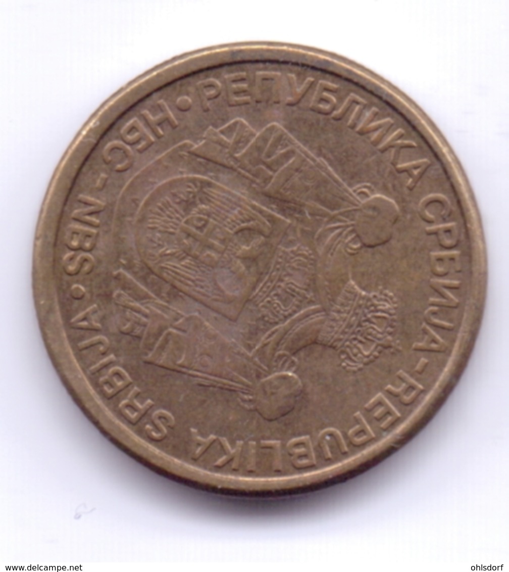 SERBIA 2009: 1 Dinar, Magnetic, KM 48 - Serbie