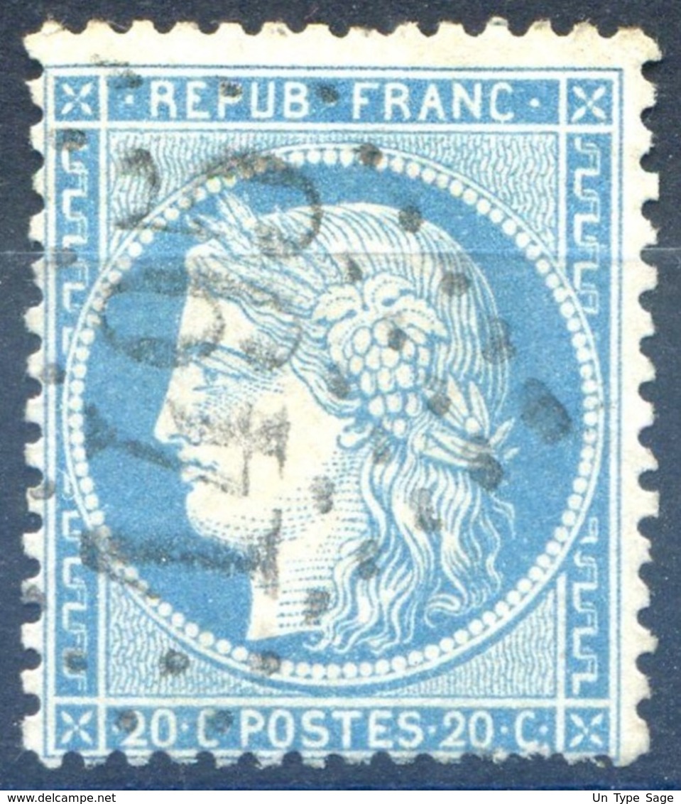 France N°37 - Oblitéré GC 1495 (La Ferté-Milon) - (F547) - 1870 Belagerung Von Paris