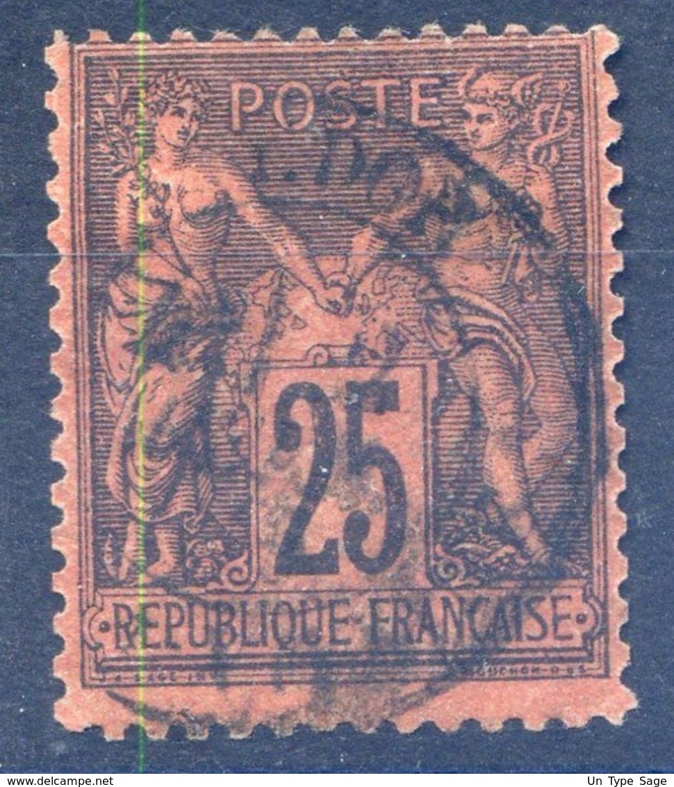 France N°91 Oblitéré - (F548) - 1876-1898 Sage (Type II)