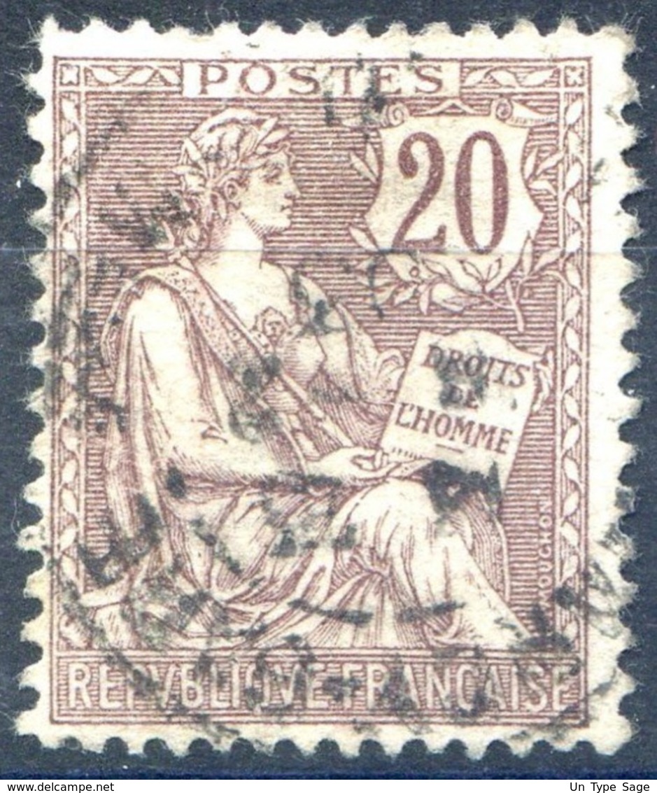 France N°126 (Mouchon) Oblitéré - (F553) - 1900-02 Mouchon