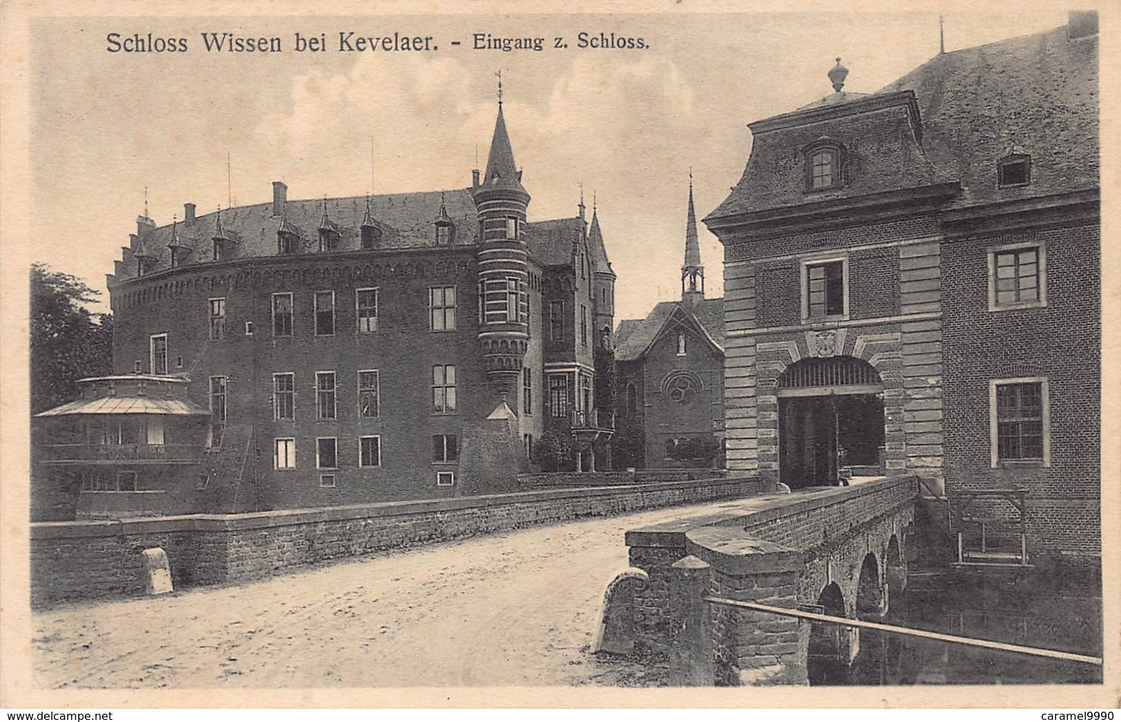 Schloss Wissen Bei Kevelaer Eingang Z Schloss  M 3880 - Kevelaer