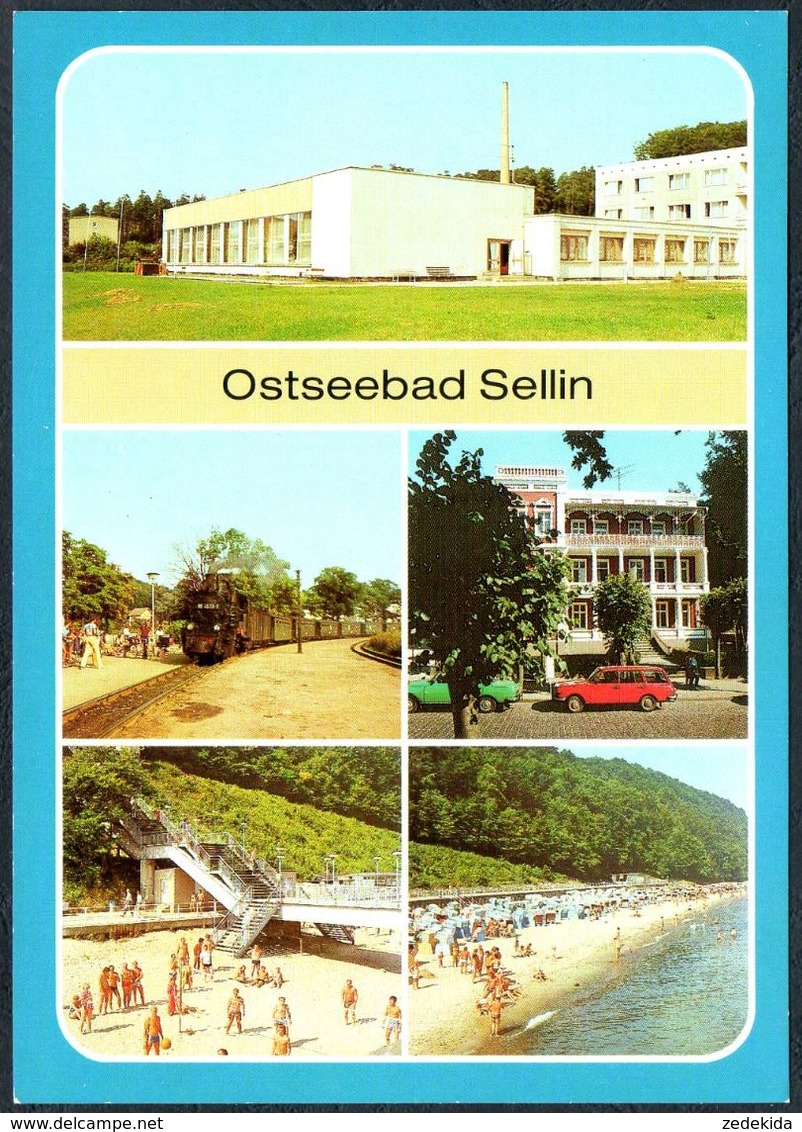 D7758 - TOP Sellin - FDGB Heim Klubhaus Haus Sellin - Bild Und Heimat Reichenbach - Sellin