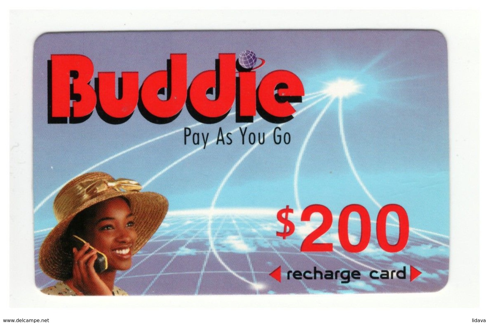 ZIMBABWE - Buddie - Prepaid Card - 200 $ - Cardboard - - Zimbabwe