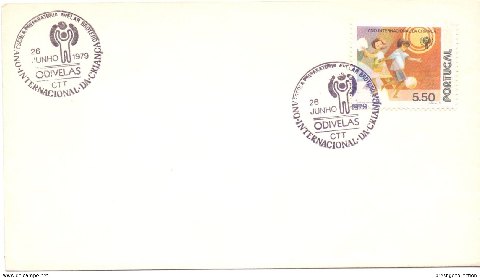 PORTUGAL ODIVELAS 1979 ANO INTERNATIONAL DA CRIANCA   POST CARD  (GIUGN200286) - Tegen De Honger