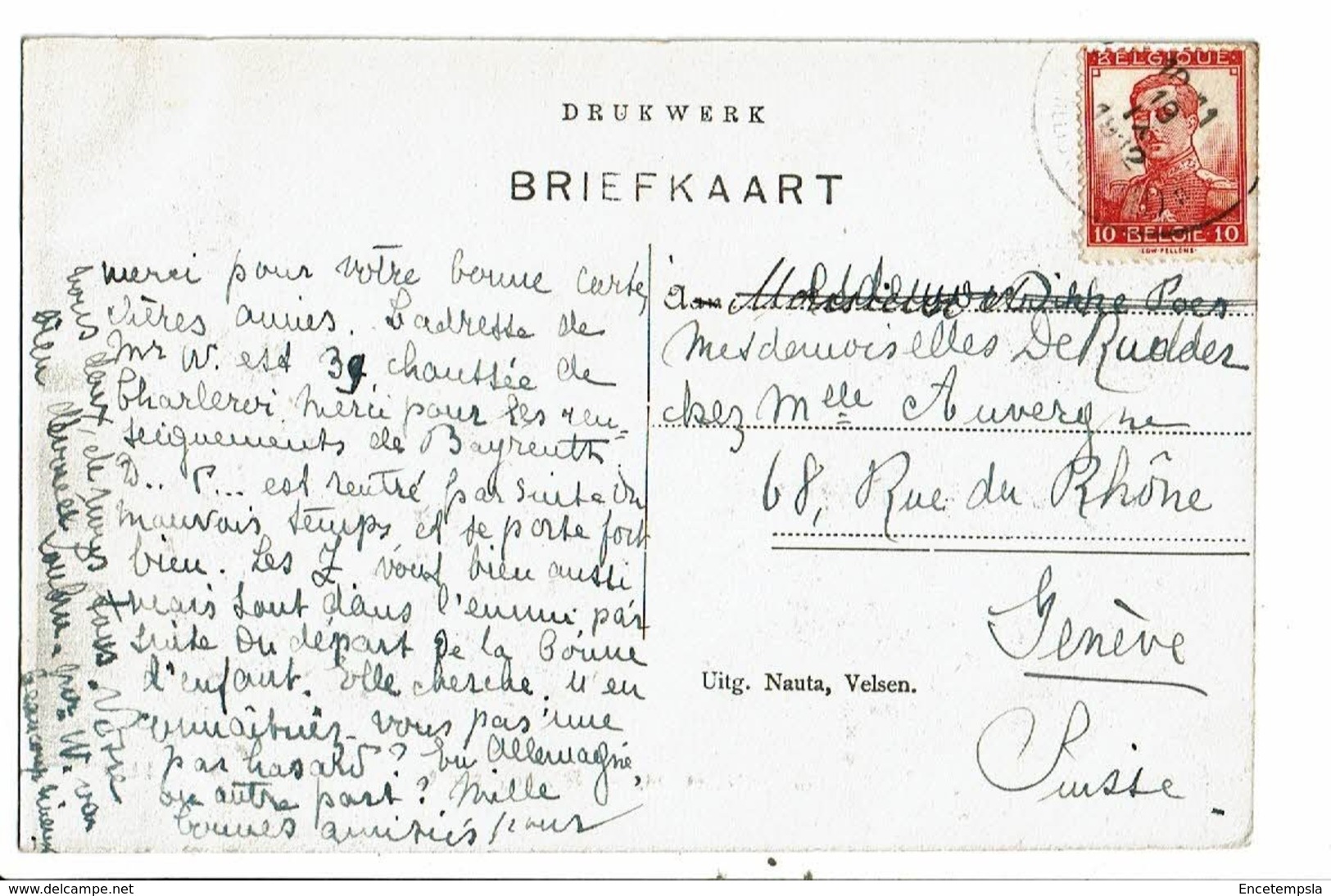 CPA-Carte Postale-Pays Bas - Gorinchem- Riviergezicht -1912 -VM18353 - Gorinchem