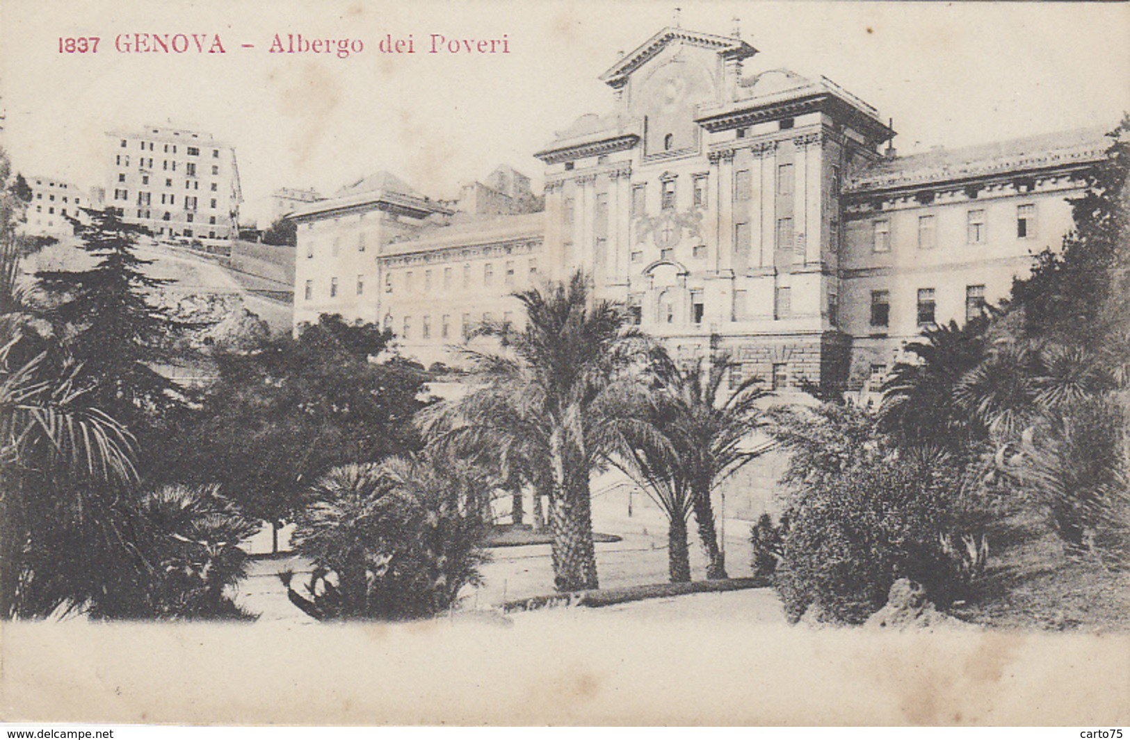 Italie - Torino - Genova - Albergo Dei Poveri - Bar, Alberghi & Ristoranti