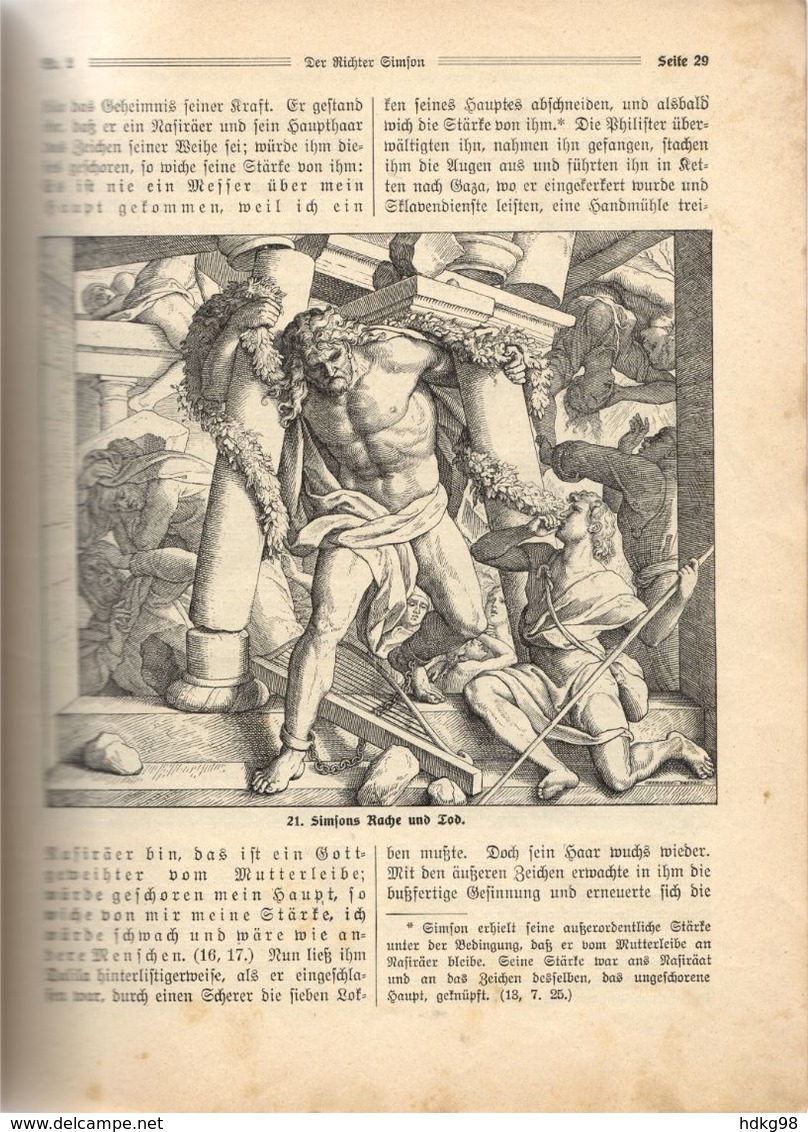 ZXB 1914 Die Heilige Schrift. Geschichte des Alten Bundes. 5. Lieferung - 1914