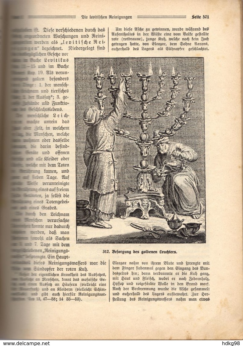 ZXB 1913 Die Heilige Schrift. Geschichte Des Alten Bundes. 4. Lieferung - 1913 - Judentum