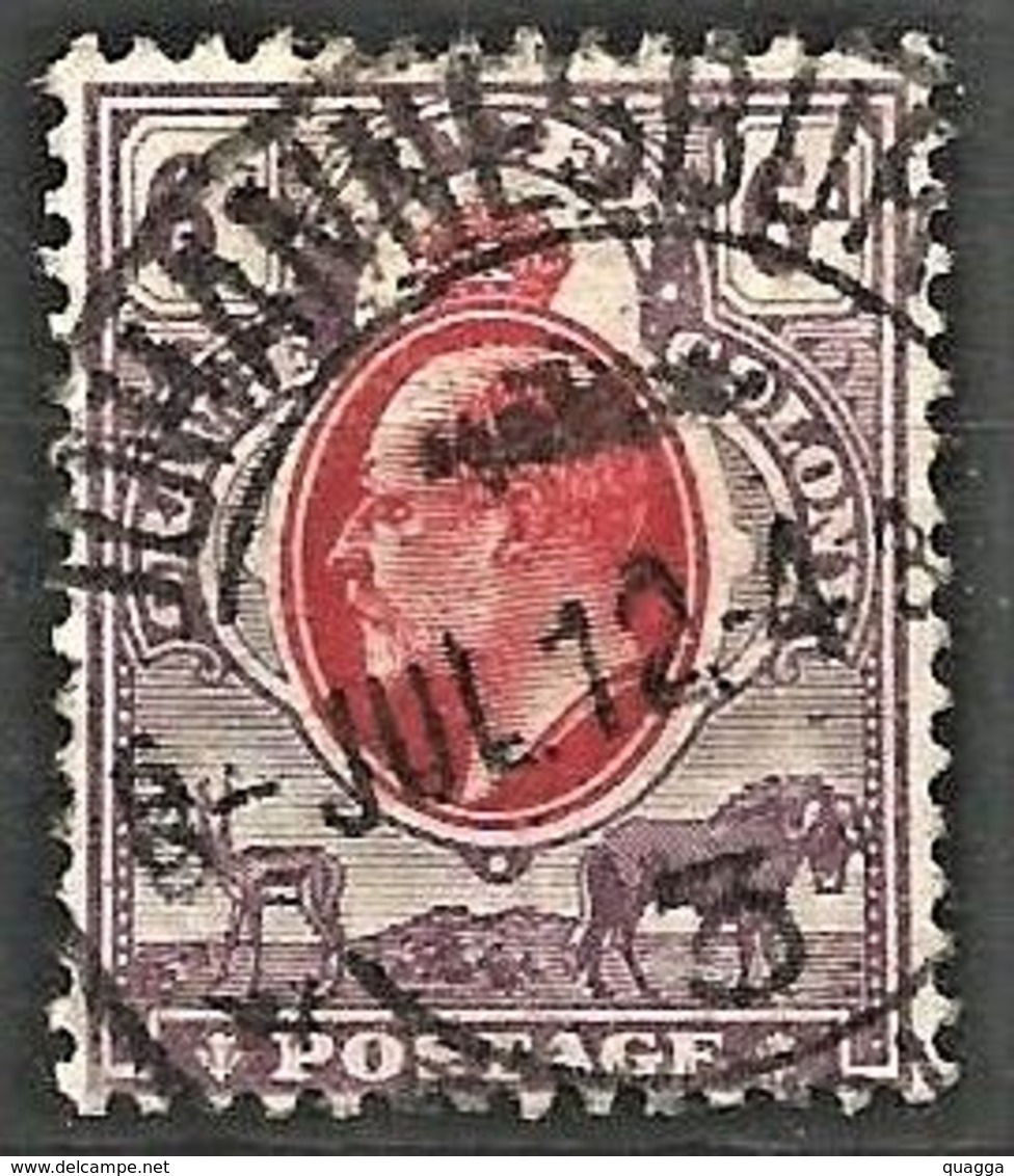 Orange Free State 1912. 6d Used In Transvaal. Z137. Interprovincial. - Oranje-Freistaat (1868-1909)