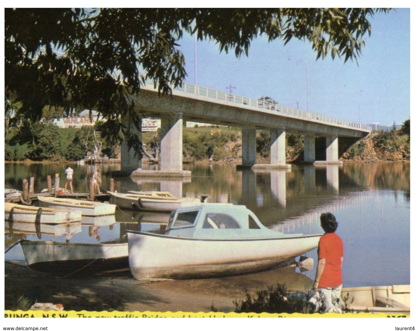 (A 38) Australia - NSW - Uranga New Bridge + Boat - Altri & Non Classificati