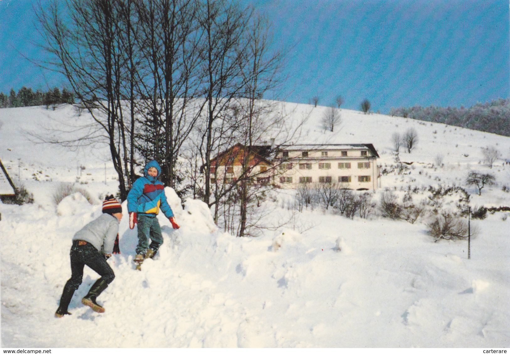 88,VOSGES,FRESSE SUR MOSELLE,NEIGE,ENFANT - Fresse Sur Moselle