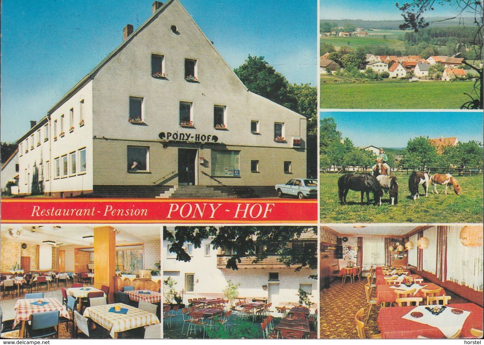 D-92690 Pressath - Zintlhammer - Restaurant Pension - Pony-Hof - Nice Stamp - Neustadt Waldnaab