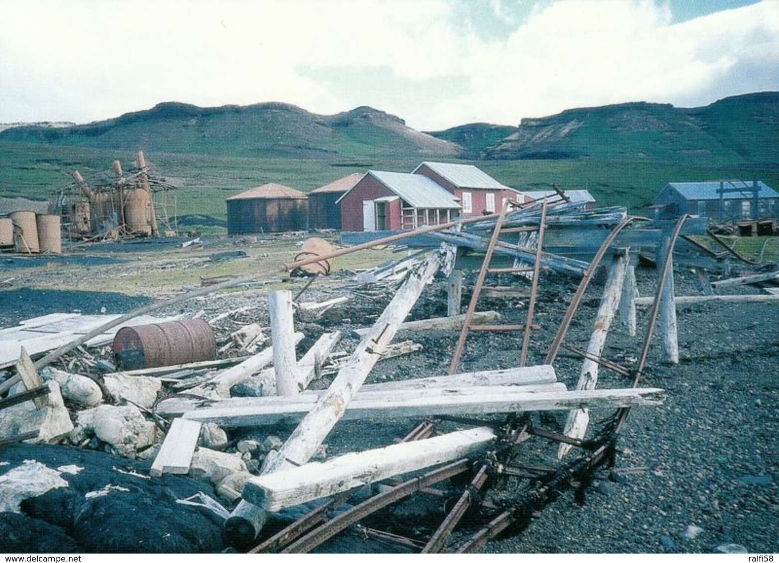 2 AK TAAF Kerguelen * Port Jeanne D'Arc - Old Whaling Station - Terres Australes Et Antarctiques Françaises * - TAAF : Territorios Australes Franceses