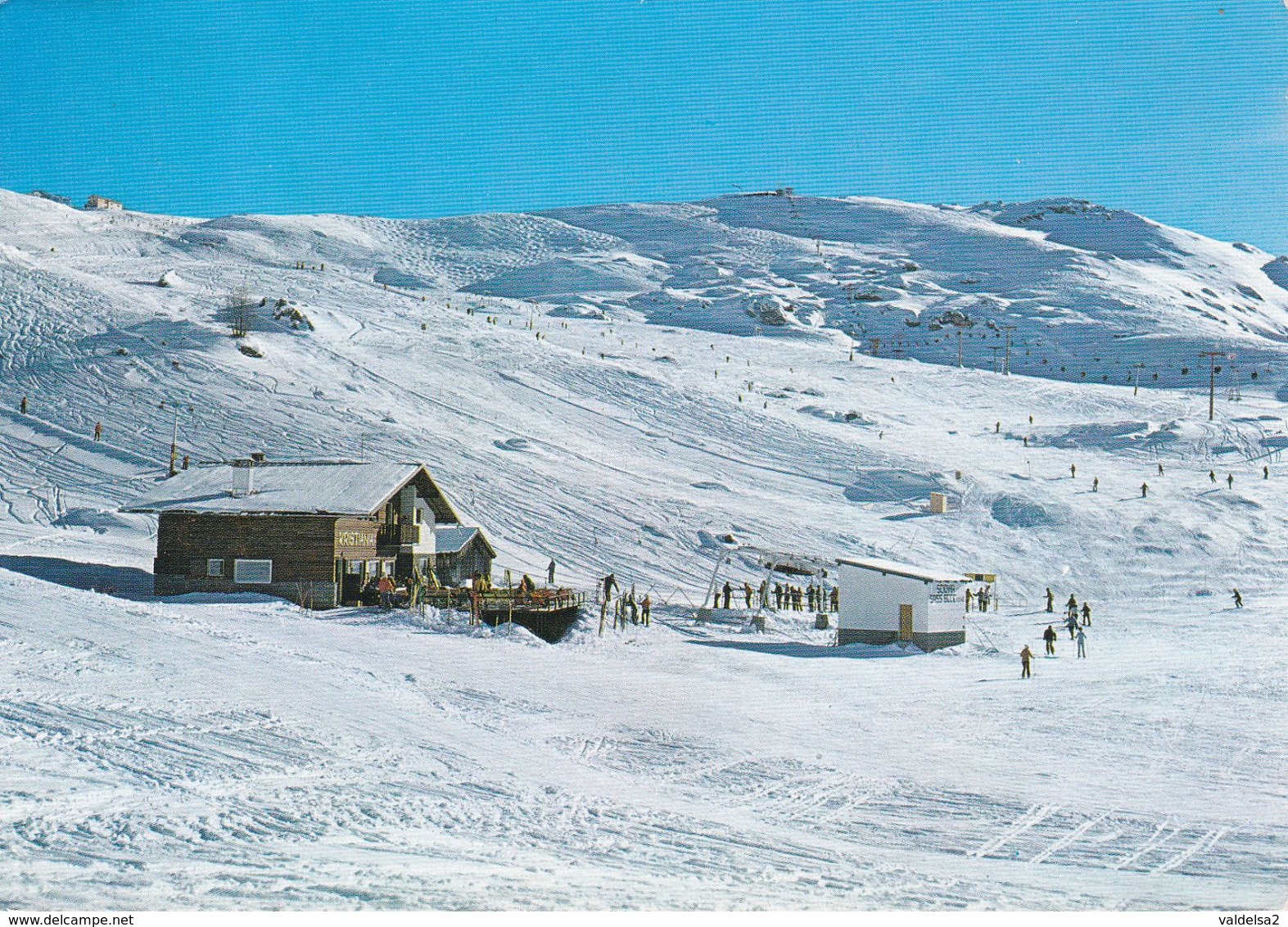 CANAZEI - TRENTO - ZONA SCIISTICA - PISTE DA SCI - SPORT INVERNALI - 1975 - Trento