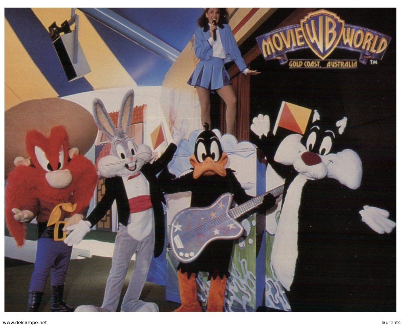 (A 40) Australia  - QLD - Movie World (Sylvester The Cat & Friend) - Gold Coast