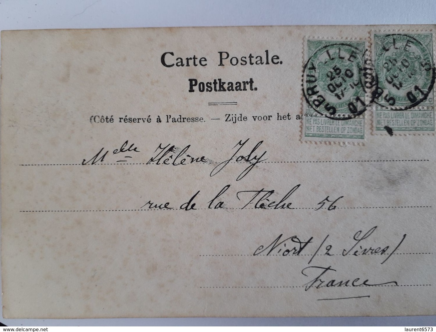 Carte Postale De Ypres, L'église Saint-Martin , « 61 » - Other & Unclassified