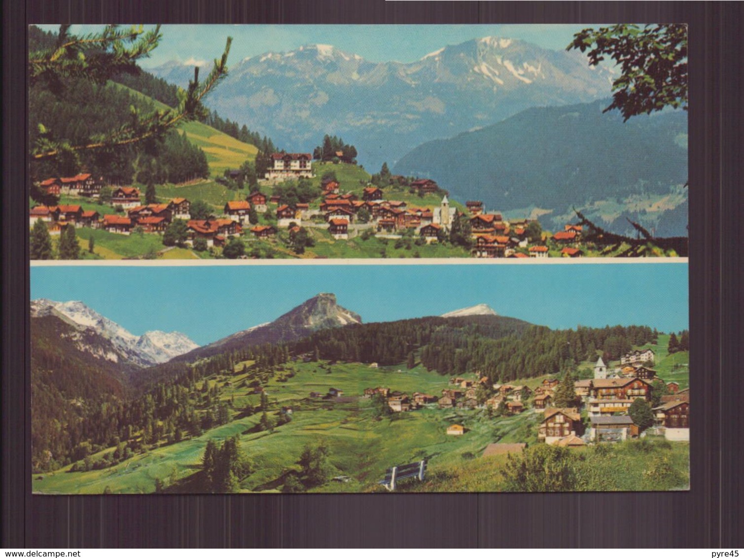 SUISSE PANORAMA VON TSCHIERTSCHEN - Tschiertschen