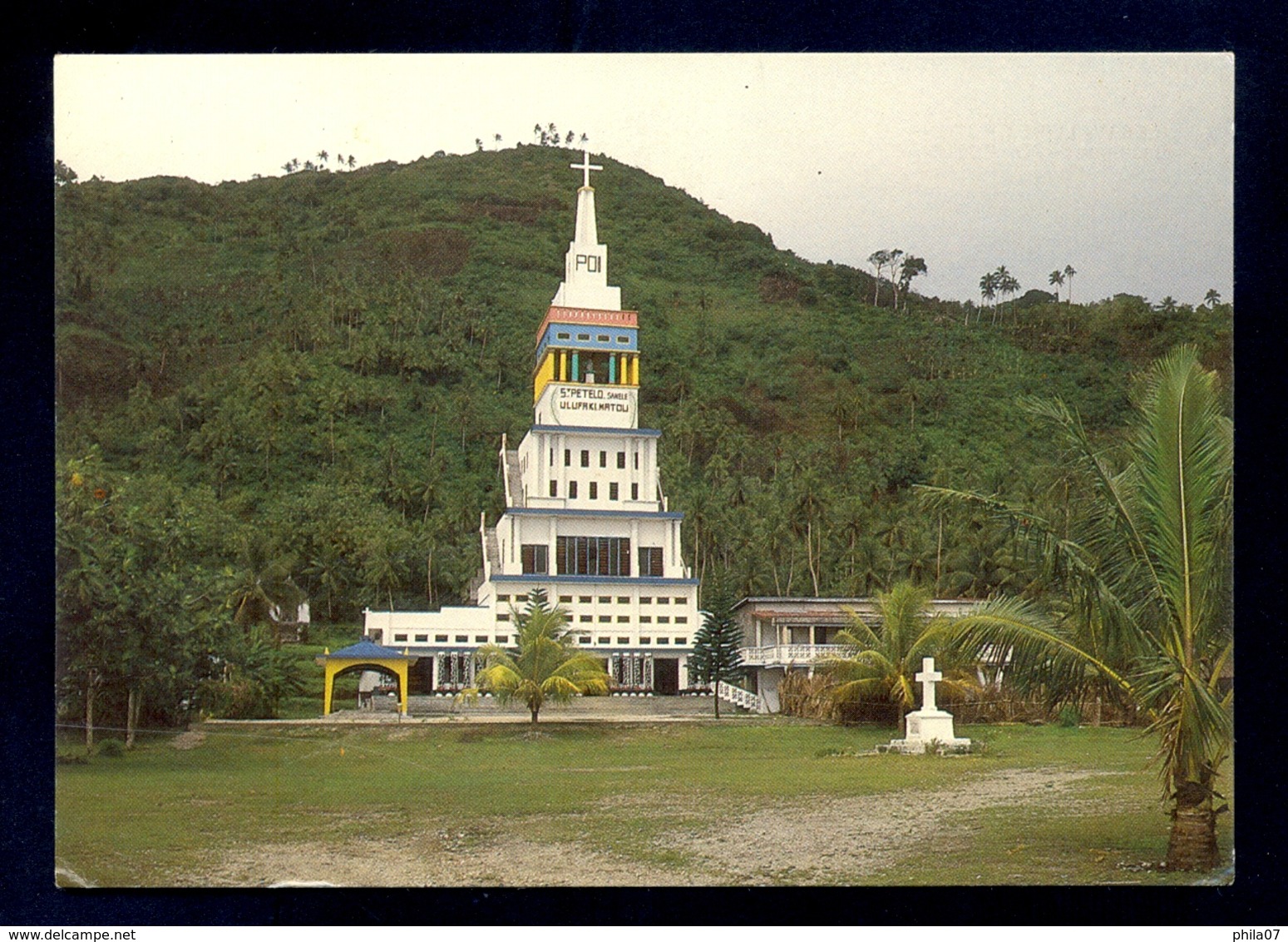 ILES WALLIS ET FUTUNA Basilique De Poi, Futuna / Postcard Not Circulated - Wallis-Et-Futuna