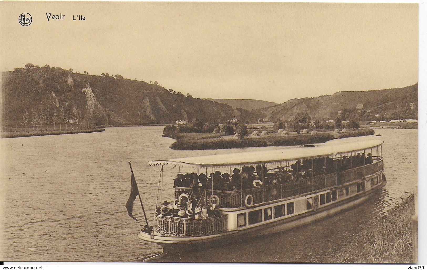 Yvoir - L'ile ( Animée Bateau) - Gedinne