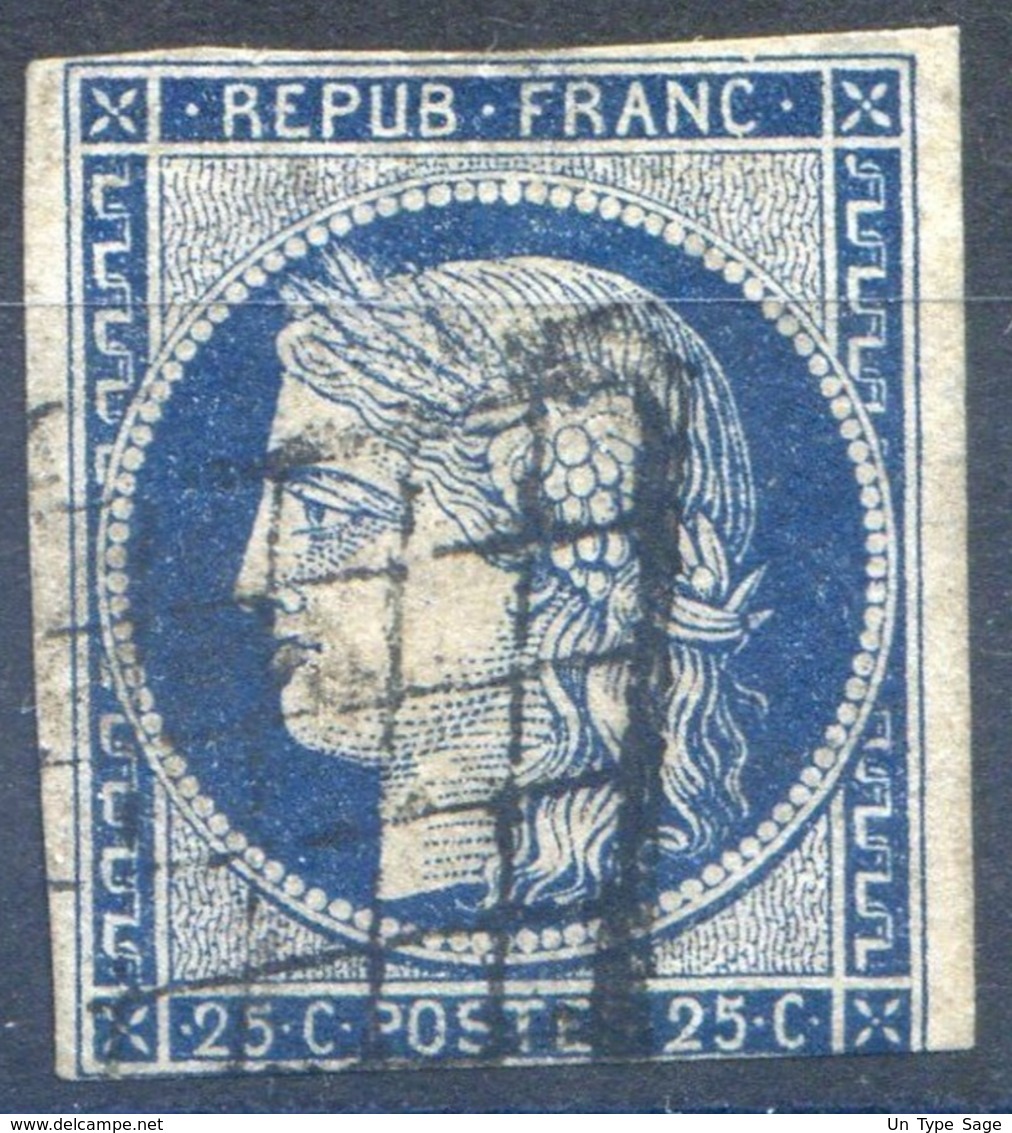 France N°4 Oblitéré - Cote 65€ - (F1652) - 1849-1850 Cérès