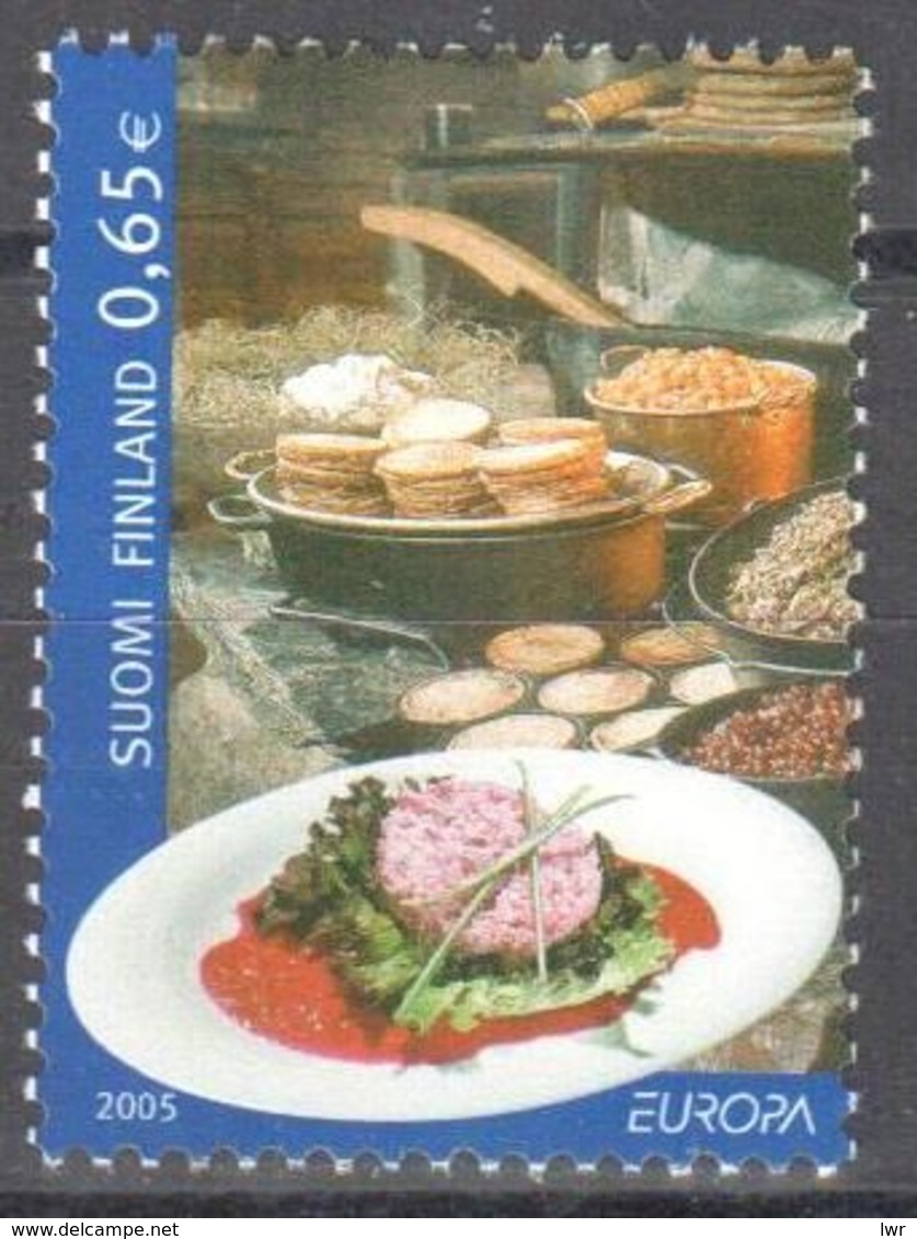 Finland - Europa 2005 - Gastronomy - MNH - Food