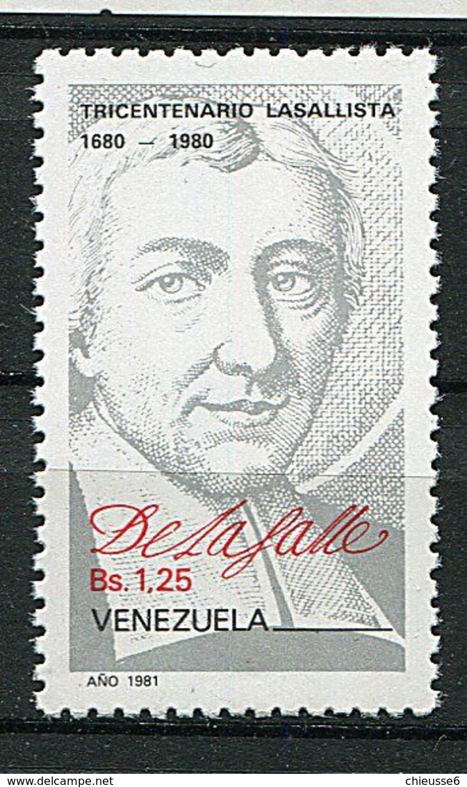 Venezuela ** N° 1088 - Portrait De St Jean-Baptiste De La Salle - Venezuela