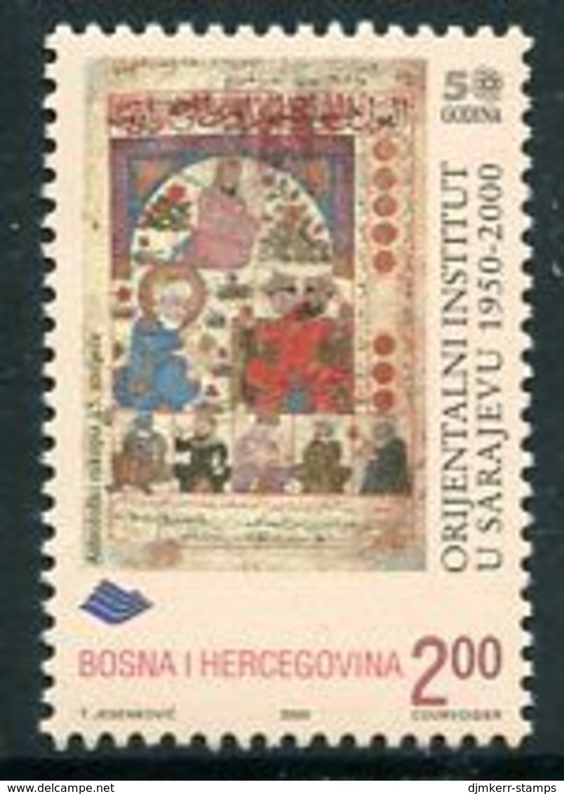 BOSNIA & HERZEGOVINA (Sarajevo) 2000 Oriental Institute MNH / **.  Michel 191 - Bosnië En Herzegovina