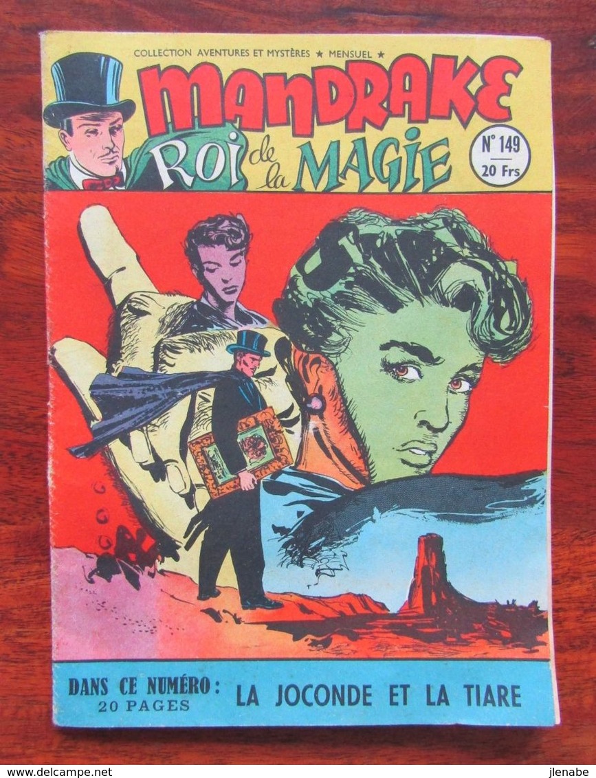 MANDRAKE Roi De La Magie N°149 De Septembre 1952 Rare ! - Mandrake