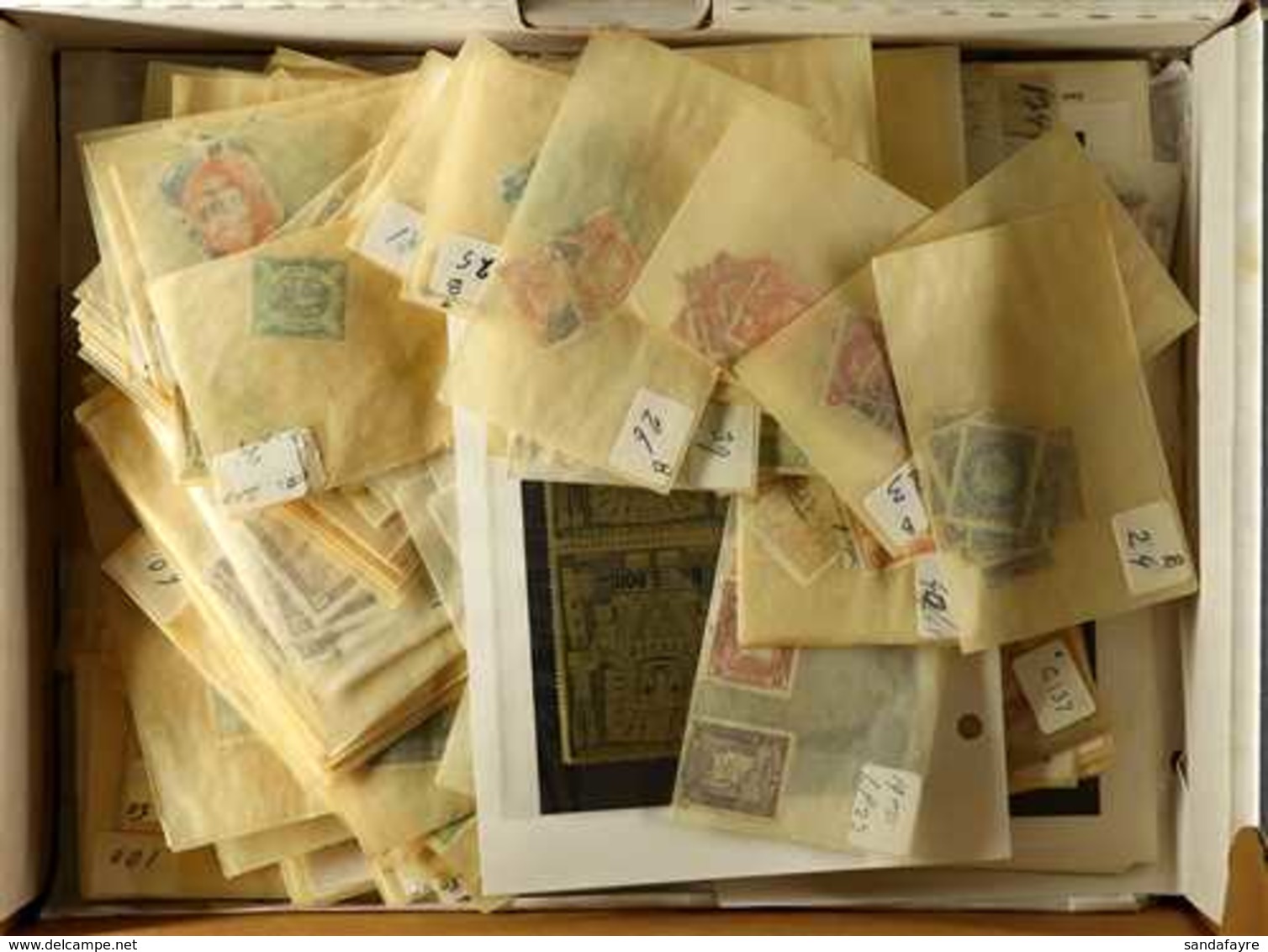 1867-1970's PACKET HOARD  Mint & Used Stamps In Packets, Includes 19th Century Issues, 1960 5000b On 5b (x7) NHM, Duplic - Bolivien