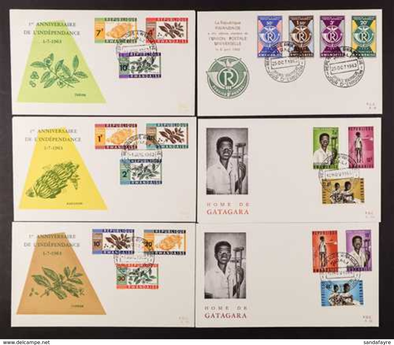 1963-1965  All Different Illustrated Unaddressed First Day Covers, Includes 1963 Human Rights, 1964 Animals Opts, 1965 A - Altri & Non Classificati