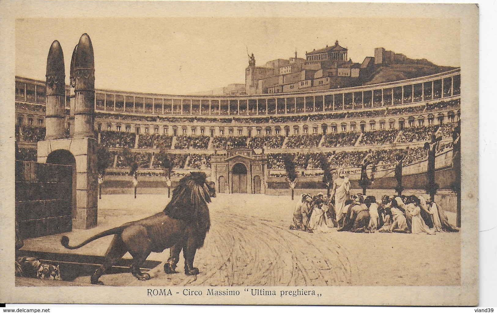 Rome - Roma -  Circo Massimo : "Ultima Preghiera" - Colisée