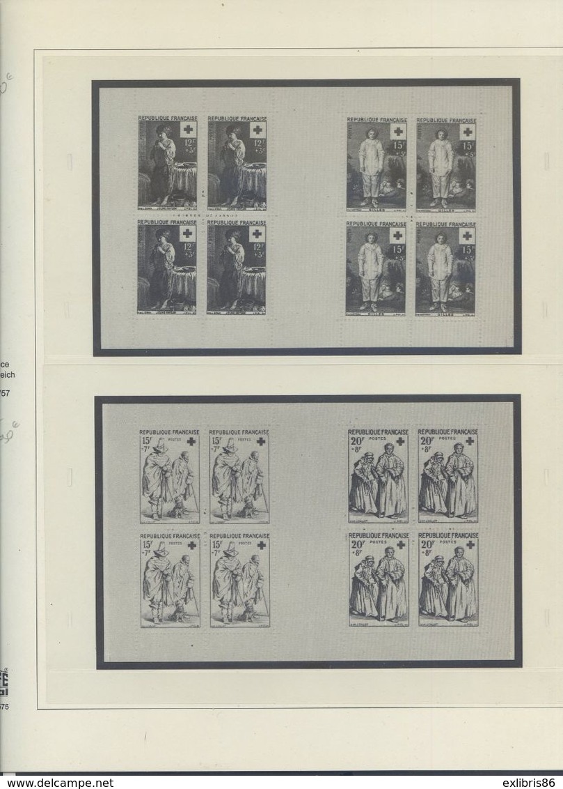 300620/// Pages SAFE POUR LES CARNETS CROIX ROUGE 1952 A 1972... - Autres & Non Classés