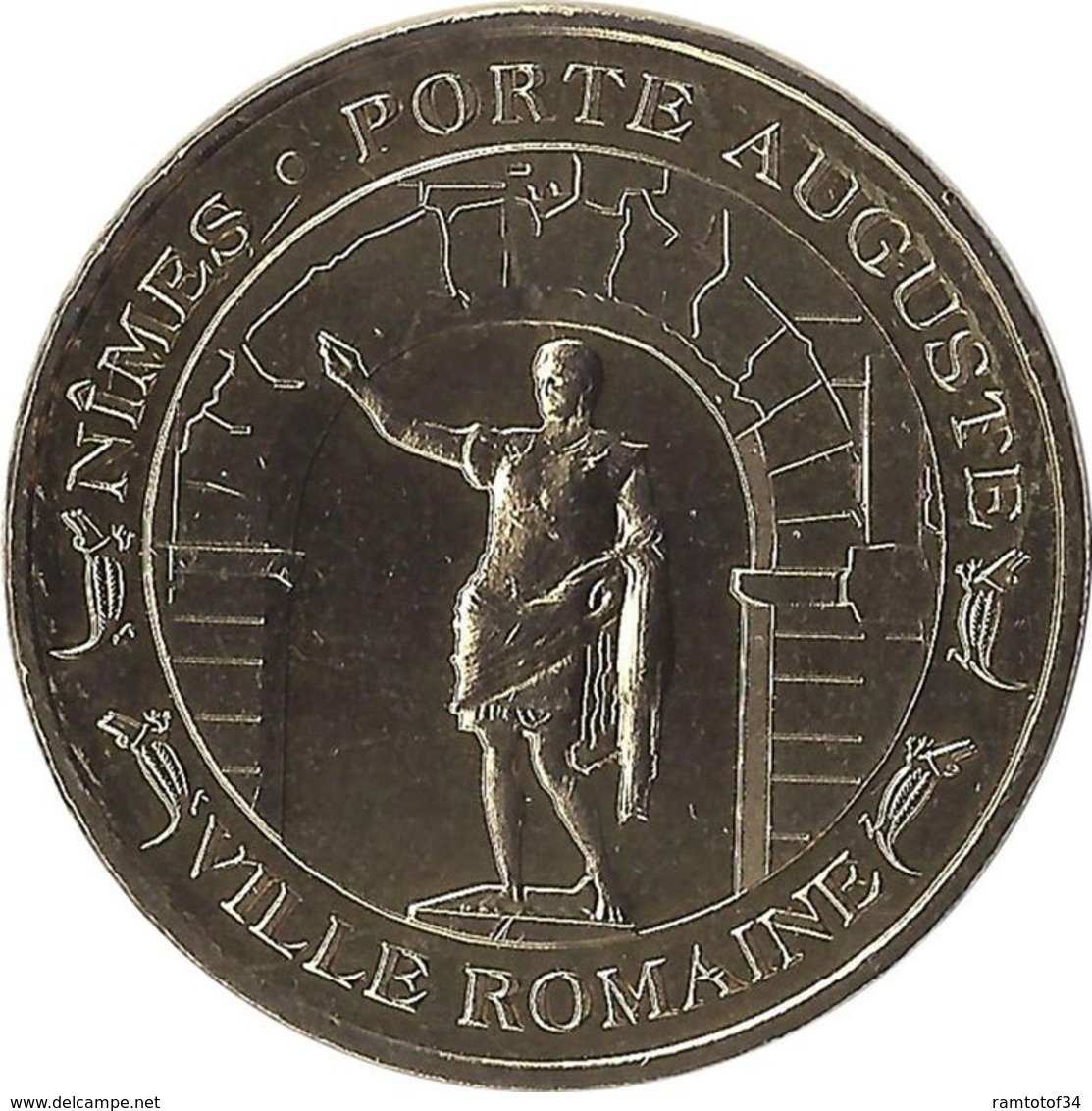 2015 MDP385 - NIMES - La Porte Auguste (Or) / MONNAIE DE PARIS - 2015