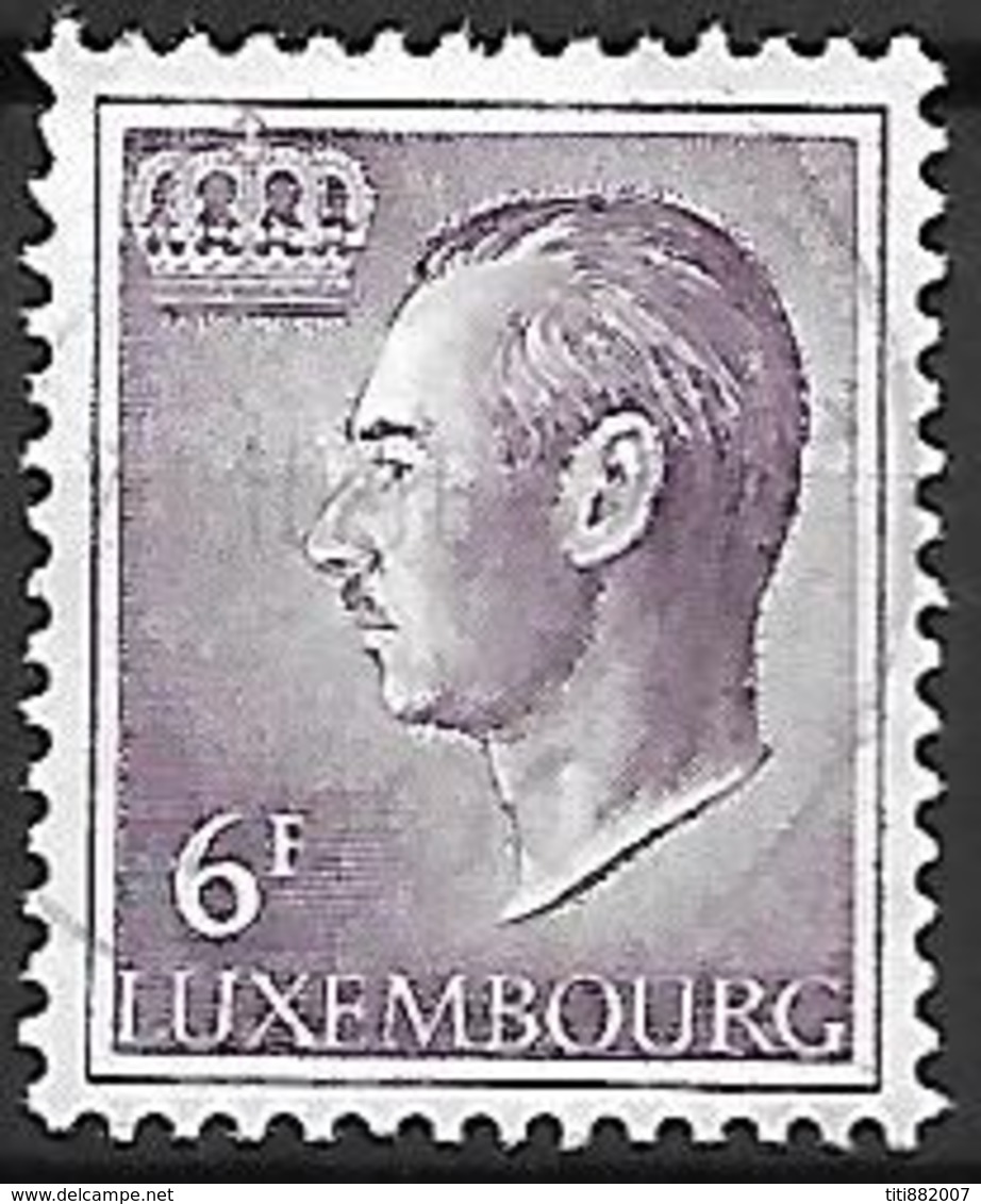 LUXEMBOURG    -   1965.   Y&T N° 667 Oblitéré.   Grand - Duc  Jean . - 1965-91 Jean