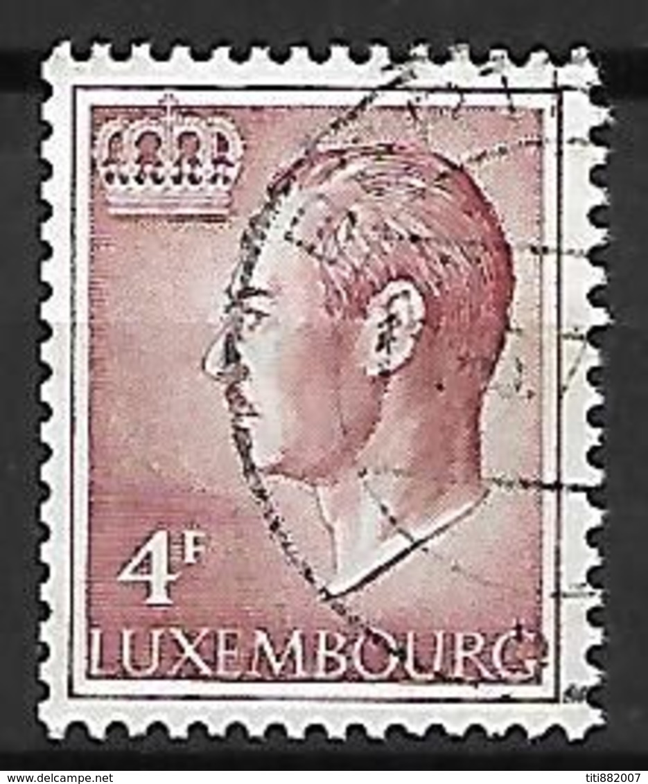 LUXEMBOURG    -   1971.   Y&T N° 779 Oblitéré.   Grand - Duc  Jean . - 1965-91 Giovanni