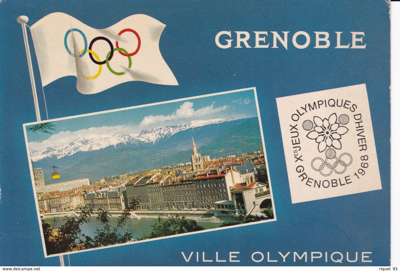 Lot 3 Cp De GRENOBLE - Jeux Olynpiques 1968 - Grenoble