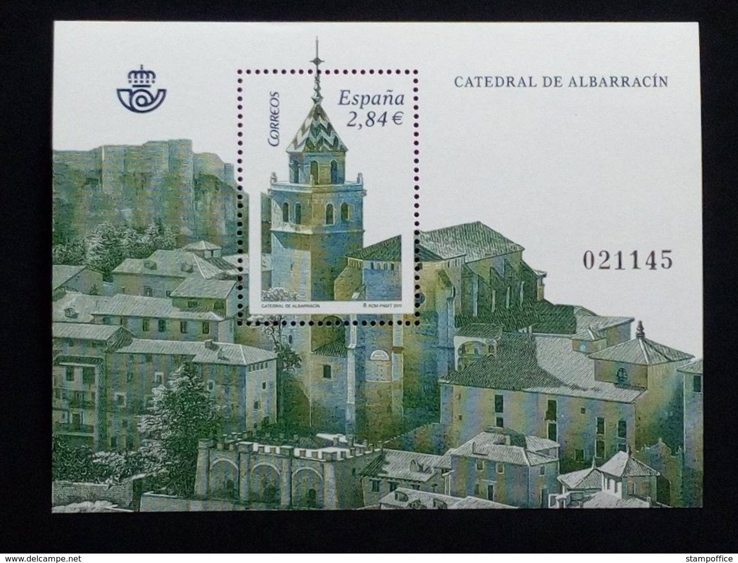 SPANIEN BLOCK 211 POSTFRISCH(MINT) KATHEDRALEN (V) 2011 ALBARACIN - Blocs & Feuillets