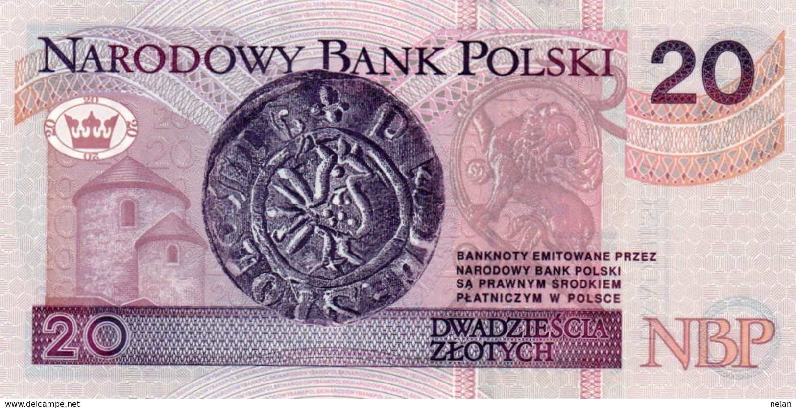 POLAND-POLSKA-POLONIA-20 Zlotych 1994 -P-174a    UNC - Polonia