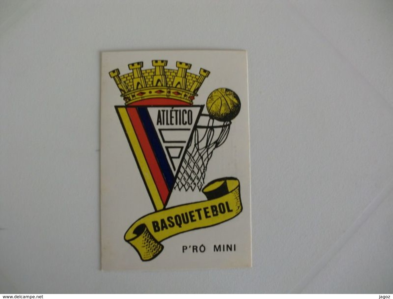 Sports Basketball Basquetebol Atlético Clube De Portugal P`ró Mini  Portuguese Pocket Calendar 1986 - Klein Formaat: 1981-90