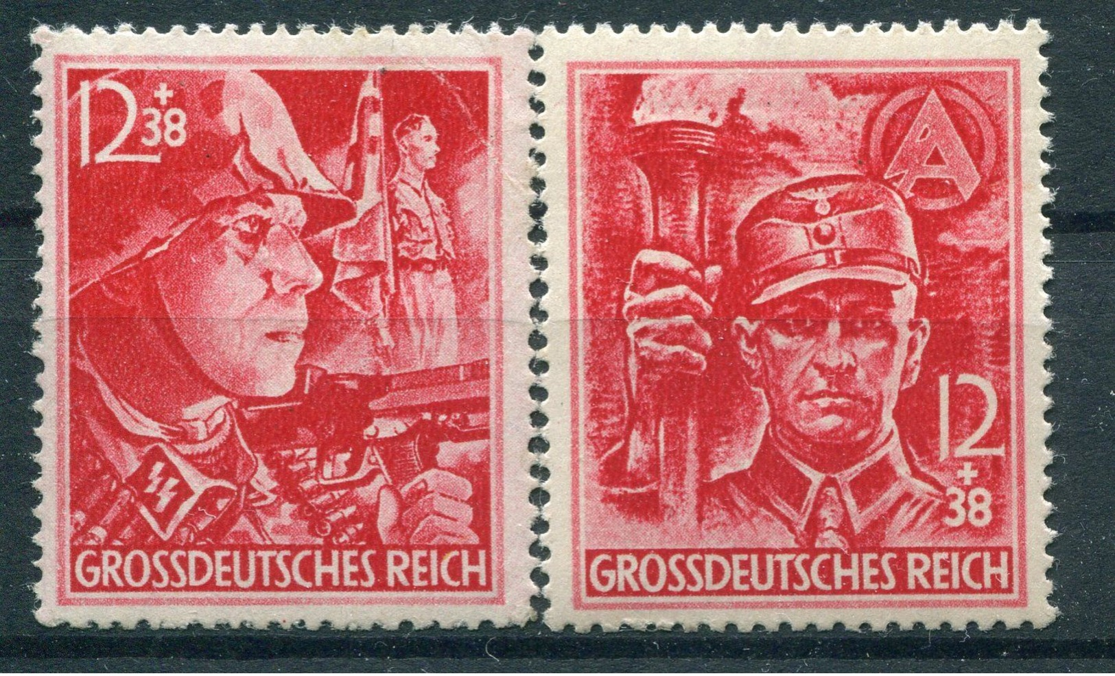 Deutsches Reich - Michel 909/910 Ungebr.*/MH - Unused Stamps