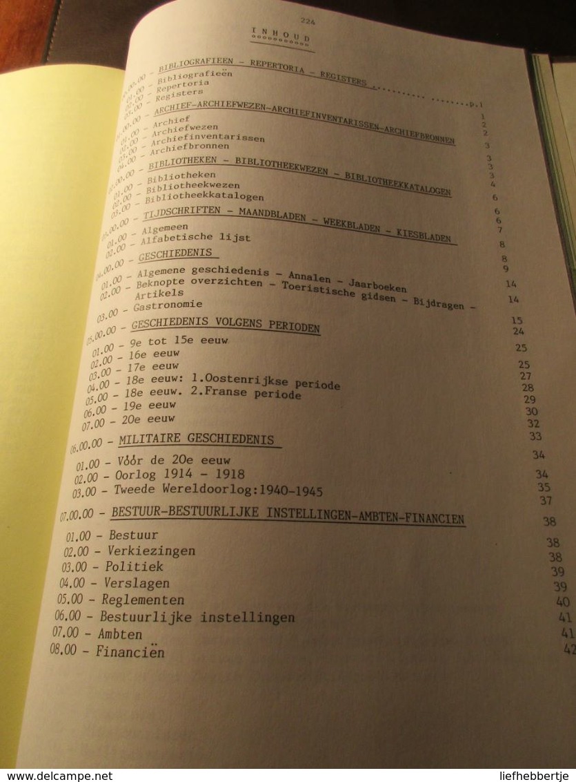 Bibliografie van Veurne - door E. Van Gelder - 1987 - luxeuitgave