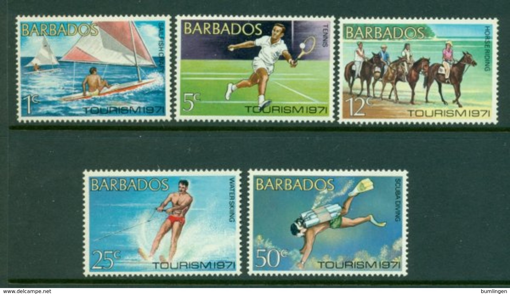 BARBADOS 1971 Mi 326-60** Tourism [A5923] - Otros & Sin Clasificación