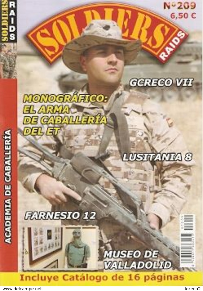 Revista Soldiers Raids Nº 209. Rsr-209 - Español