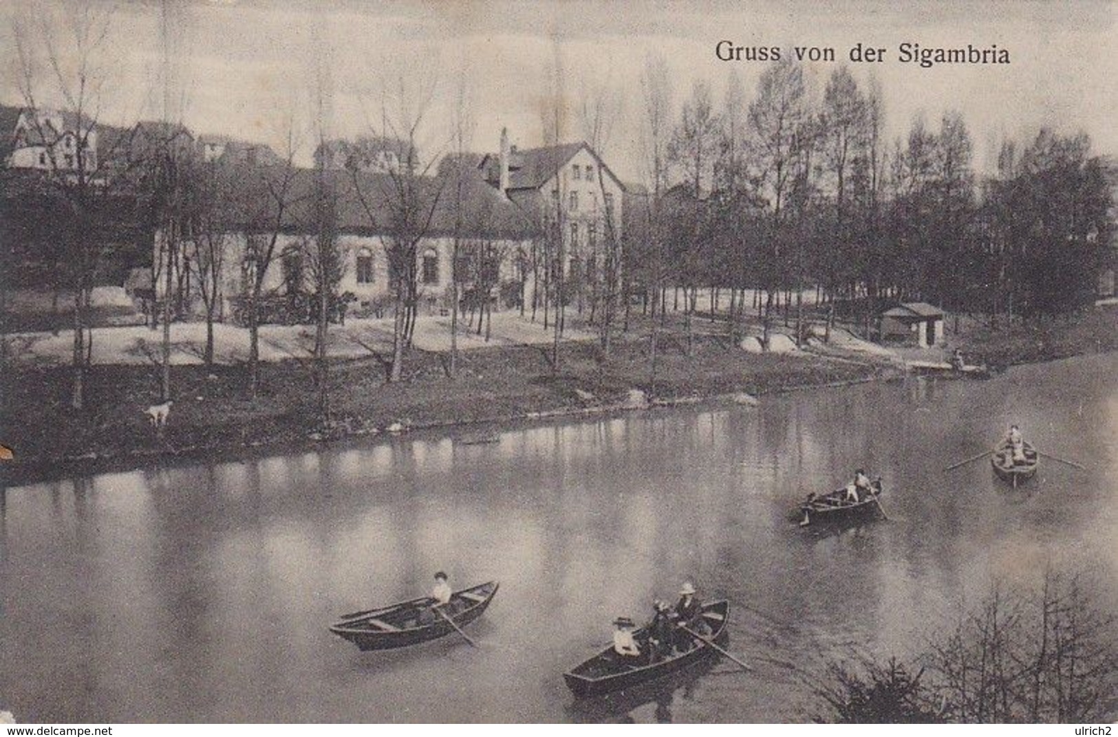 AK Kirchen - Gruß Von Der Sigambria  - 1912 (51069) - Kirchen