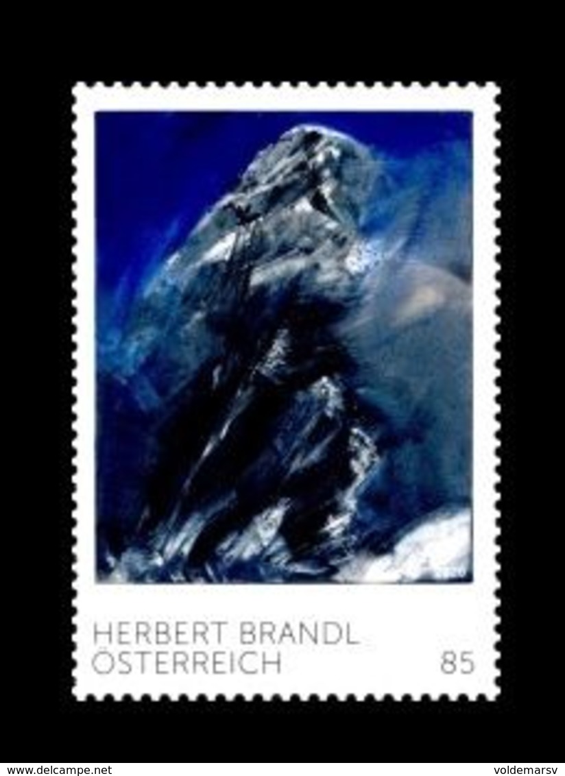 Austria 2020 Mih. 3536 Modern Art. Painting Of Herbert Brandl. Mountains MNH ** - Unused Stamps