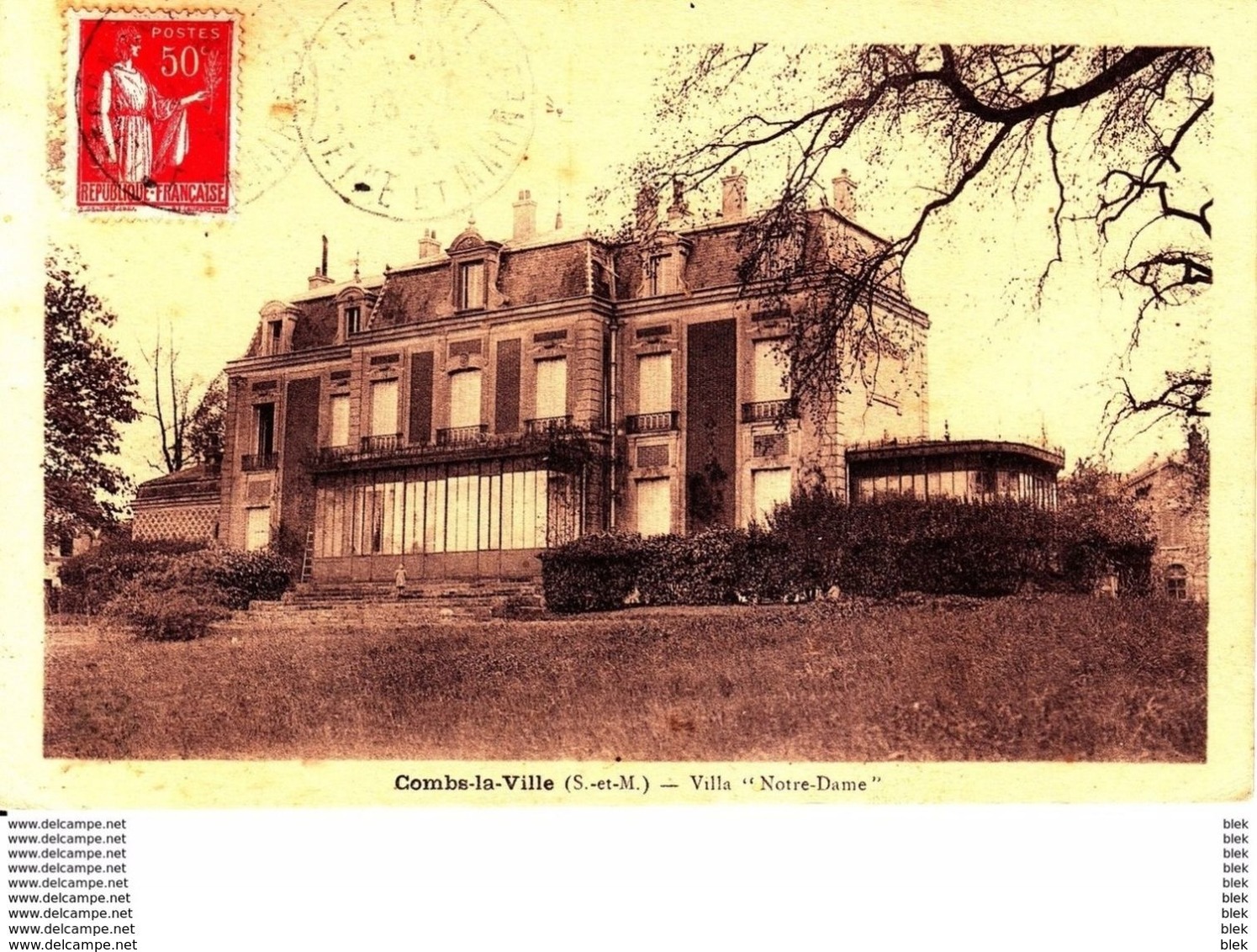 77 . Seine Et Marne . Combs La Ville .  Villa Notre Dame . - Combs La Ville