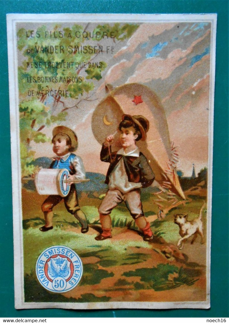 Calendrier 1883 - Chromo Vander Smissen Frères - Tamaño Pequeño : ...-1900