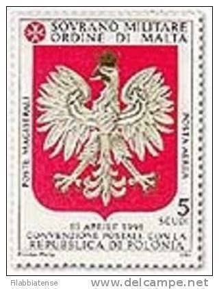 1991 - PA 45 Convenzione Con Polonia - Malte (Ordre De)