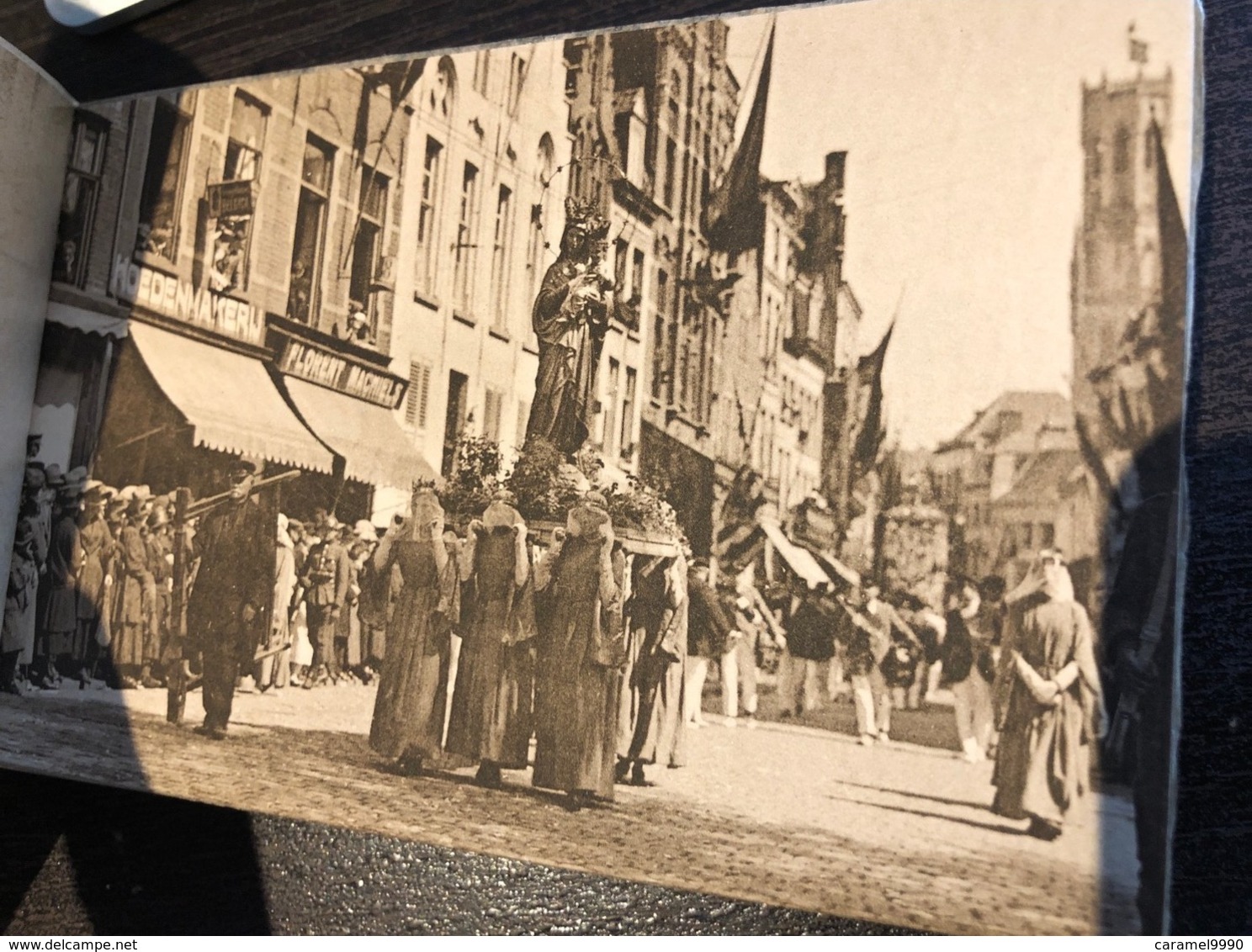 Brugge procession du saint sang Heilige bloedprocessie boekje 23 kaarten Brugge  . M 3890