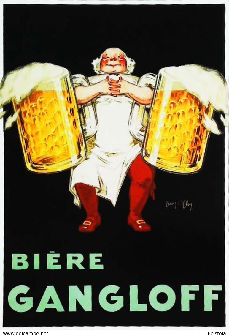 Carte Postale  Publicité - Bière Gangloff à Besançon - Cerveza